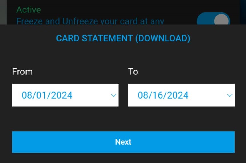 Noupia - ✅ Good News! You can now download your 💳 Card statement.